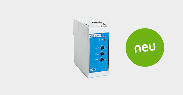 Softstarter VersiStart II (3,5 – 16A) – minimale Investition, maximaler Schutz