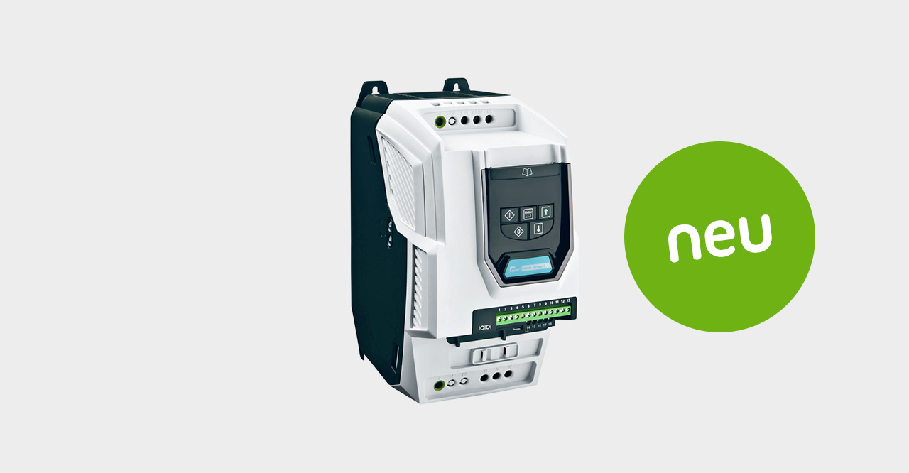 VersiDrive i 3Pro/IP 20 – Kompakter Frequenzumrichter für präzise Drehzahlregelung