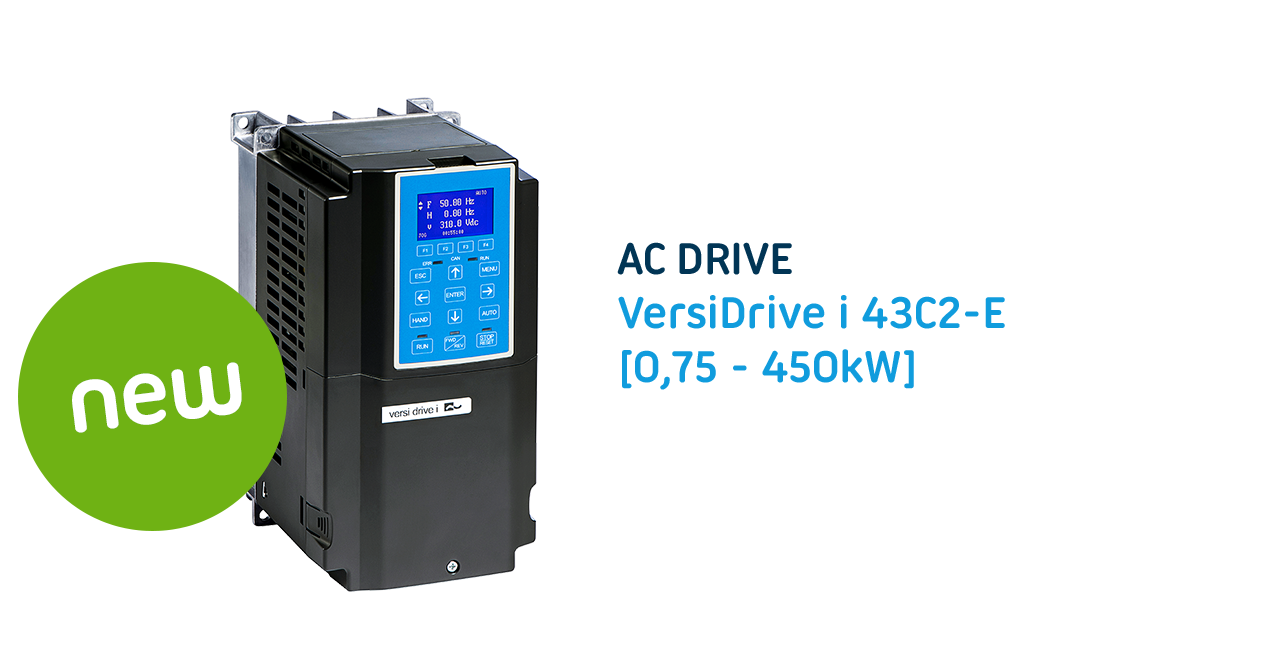 The C2 series - 3-phase AC drive with powerful functions and high efficiency