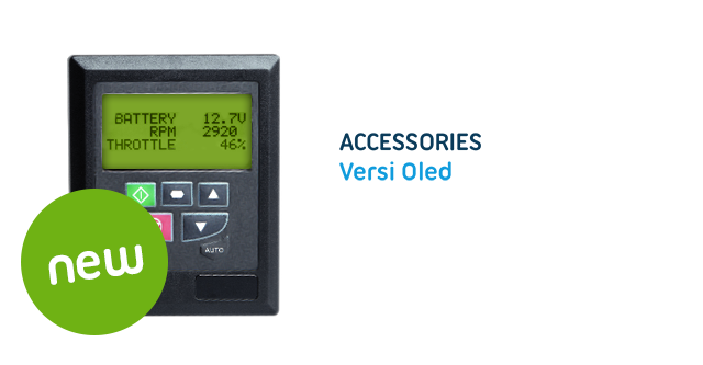 Versi OLED – Remote control for the centralized control of ac drives