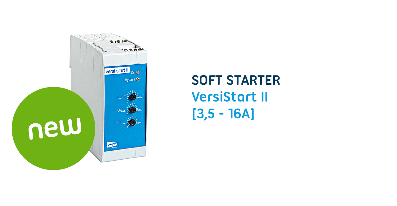 SOFT STARTER VersiStart II (3.5 - 16A) - minimum investment, maximum protection
