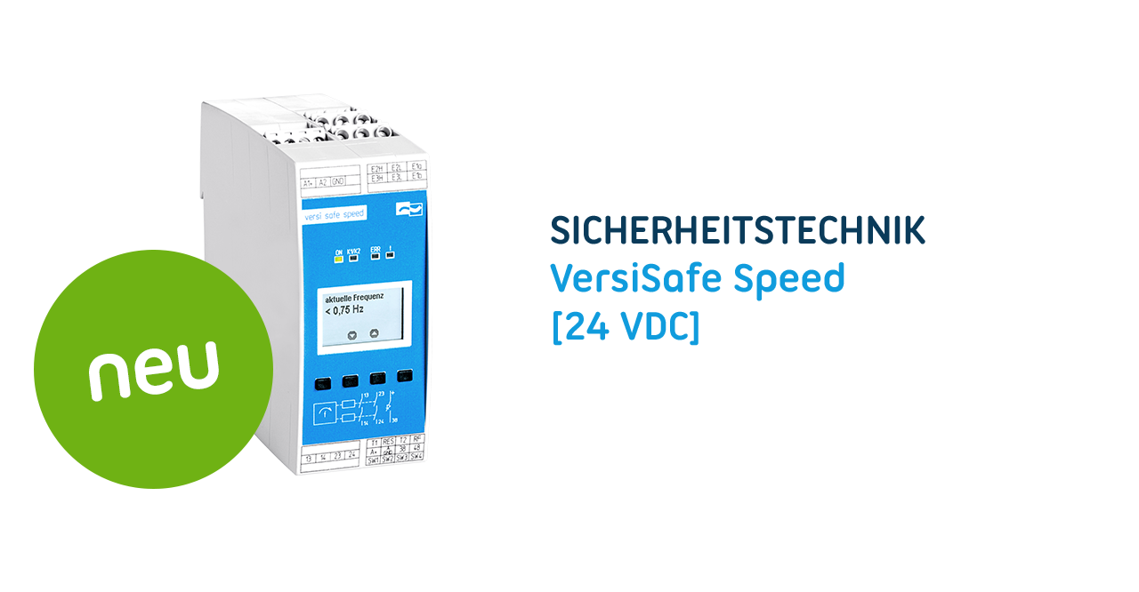 VersiDrive i E3/3E3 - Energiesparende Frequenzumrichter Drehzahlregelung mit optionalem Frequenzwächter zur sicheren Steuerung von E-Motoren